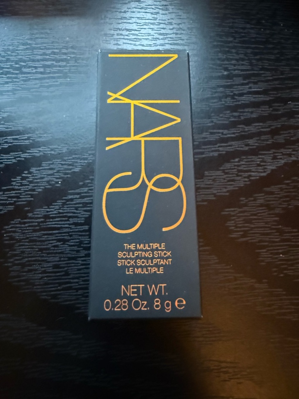 NARS Sculpting Stick Box with Gold Lettering